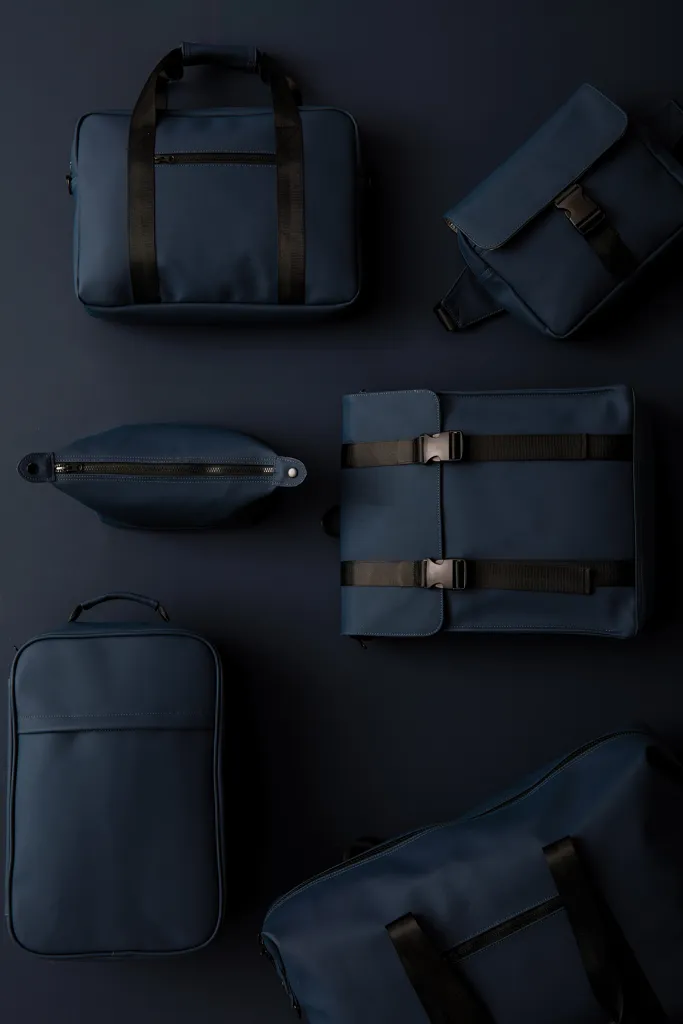 VINGA Baltimore TCS Travel Rucksack, navy blau – Bild 7