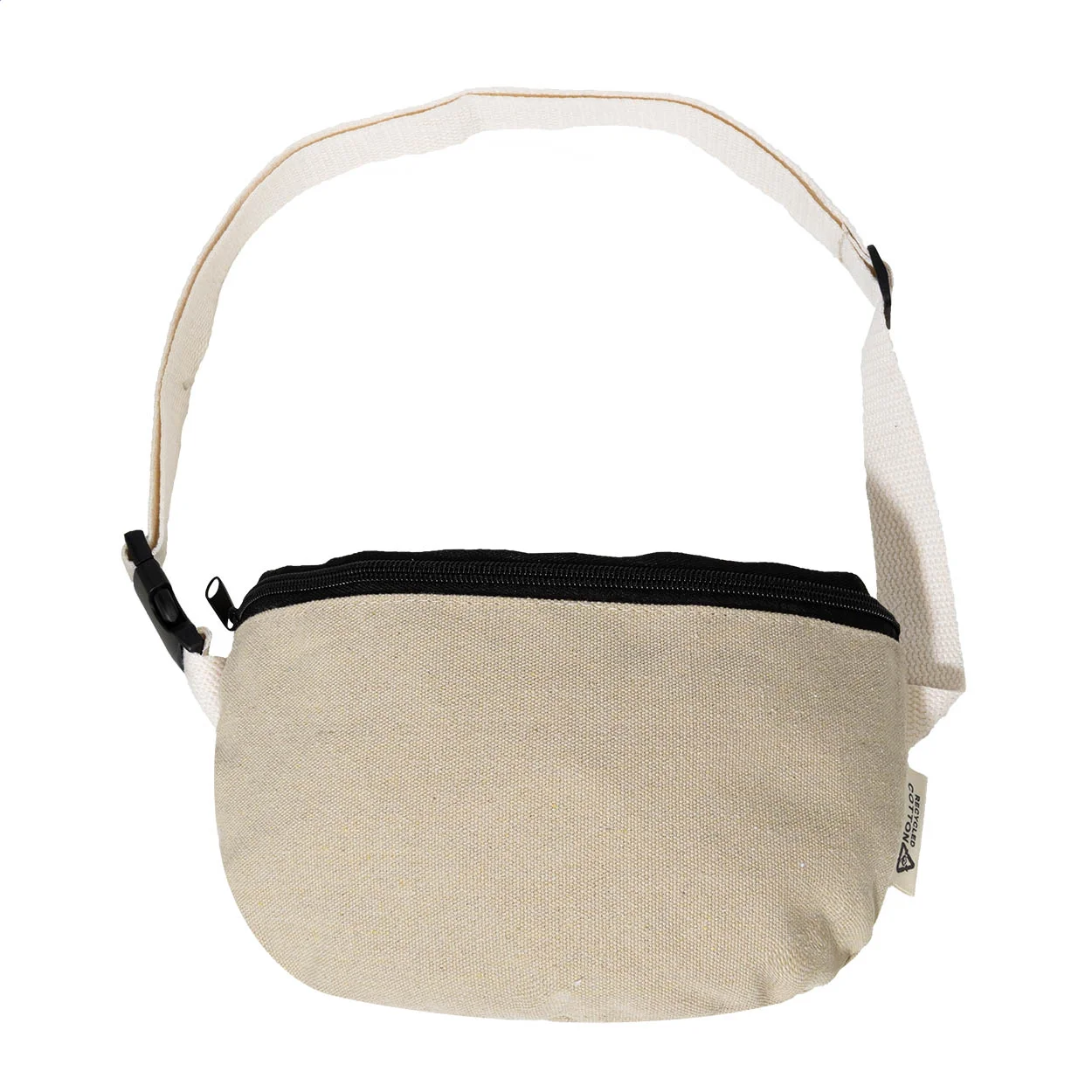 Gürteltasche Rekan Hip aus recyceltem Canvas, natur – Bild 3