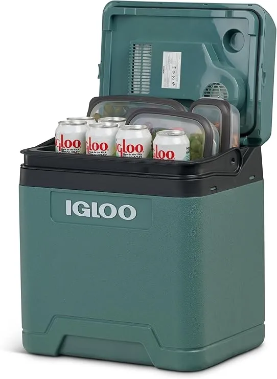 Igloo IE27 elektrische Kühlbox, Grün – Bild 3