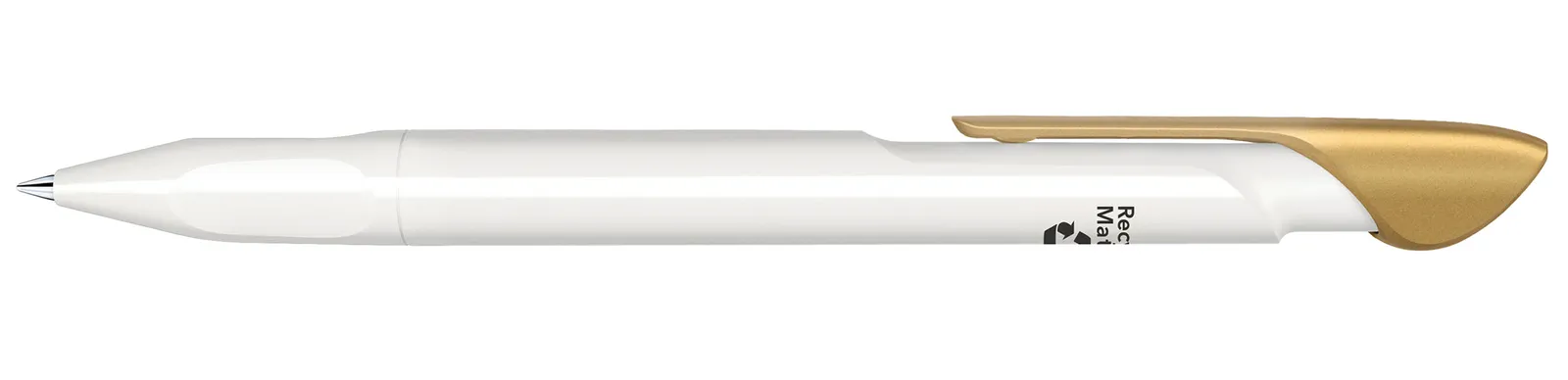Evoxx Polished Recycled LC Druckkugelschreiber, Gold – Bild 4