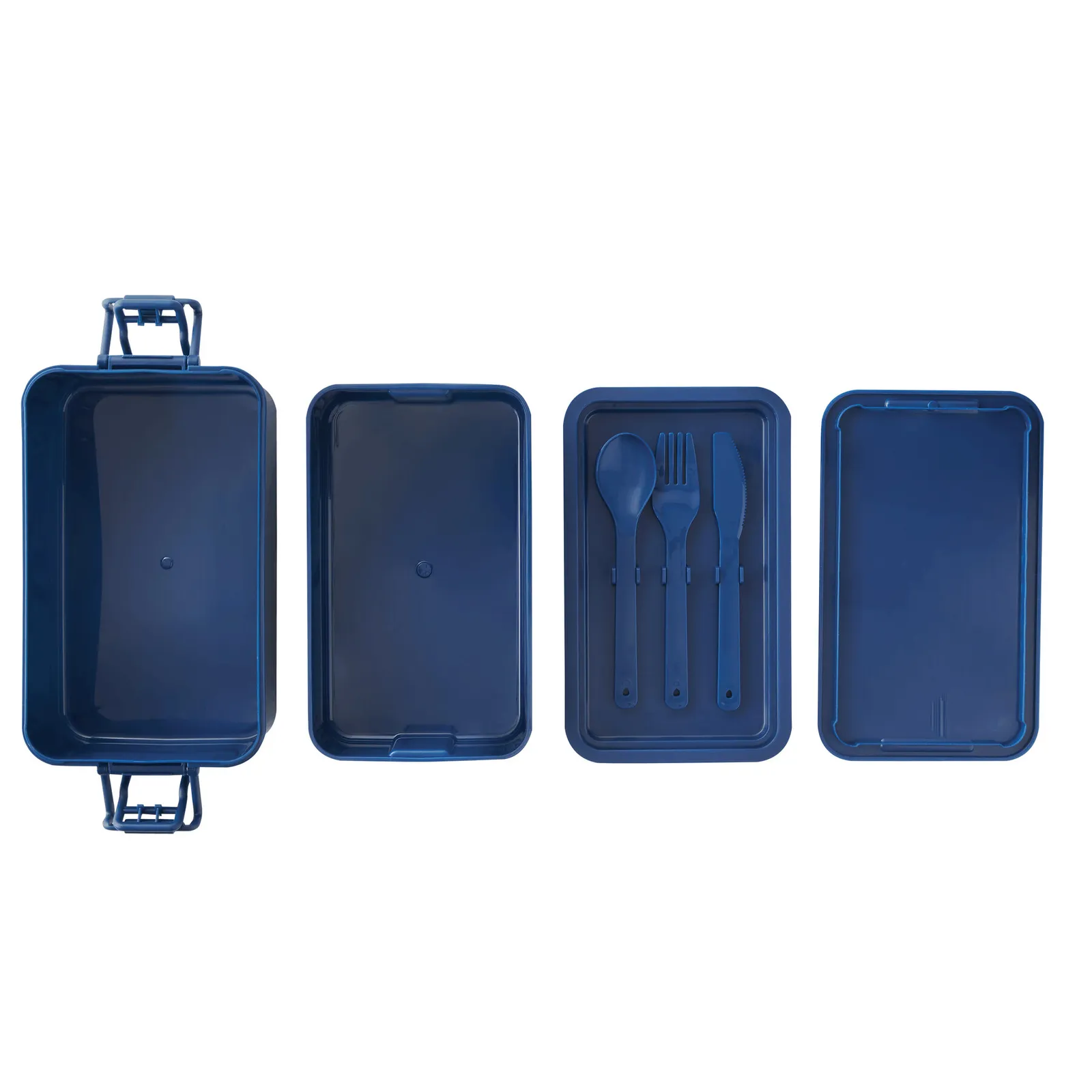 WELL PREPARED - Lunchbox, blau – Bild 3