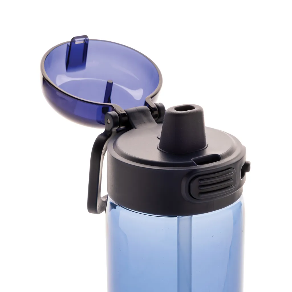 Sip'nLock RCS rPET auslaufsichere Sport-Trinkflasche 800ml, navy blau – Bild 4