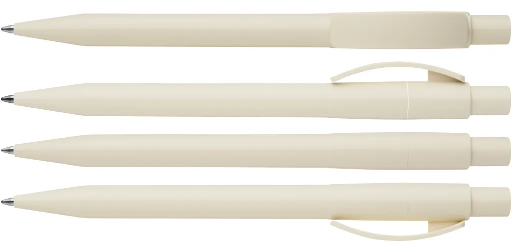 PIXEL Druckkugelschreiber beige, beige – Bild 2