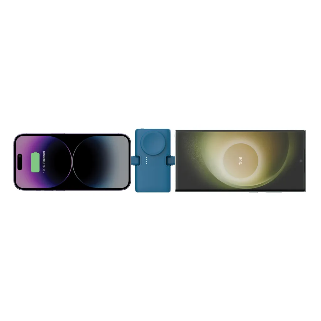 Urban Vitamin San Diego 20W PD RCS Powerbank & WatchCharger, blau – Bild 4