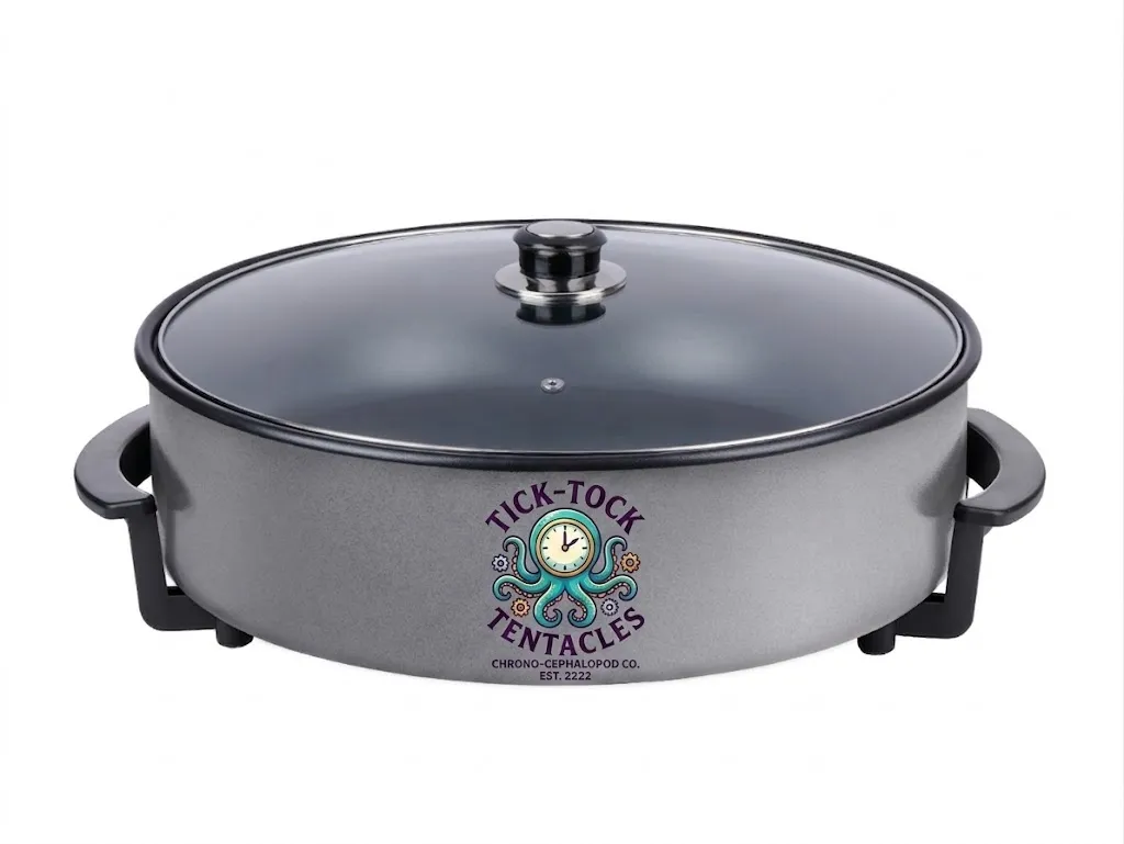 ALPINA Elektrische Partypfanne 1500W Ø42cm
