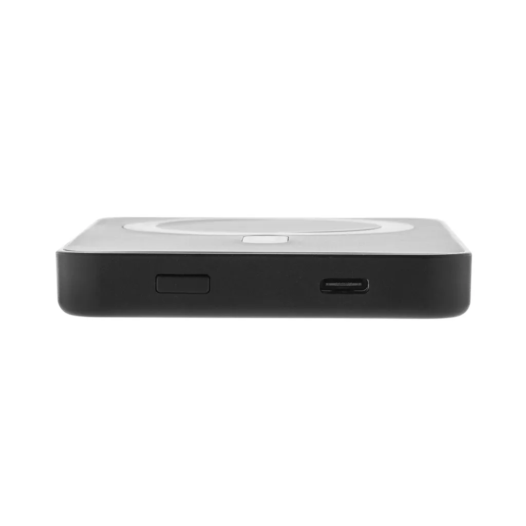 Magnetix 5.000mAh magnetische Powerbank aus RCS recycel. ABS, schwarz – Bild 5