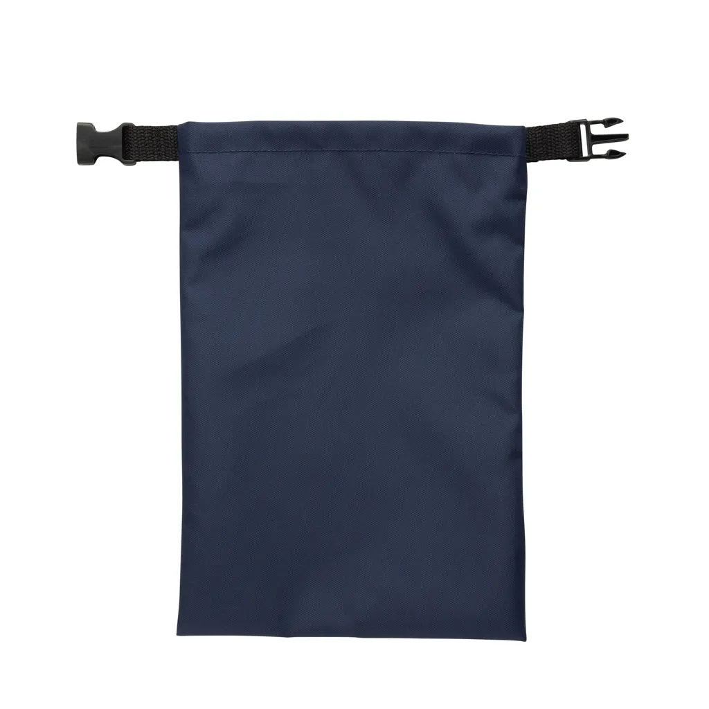 Snackstrap faltbarer Lunchbag aus AWARE™ rPET 30 x 20cm, navy blau – Bild 4