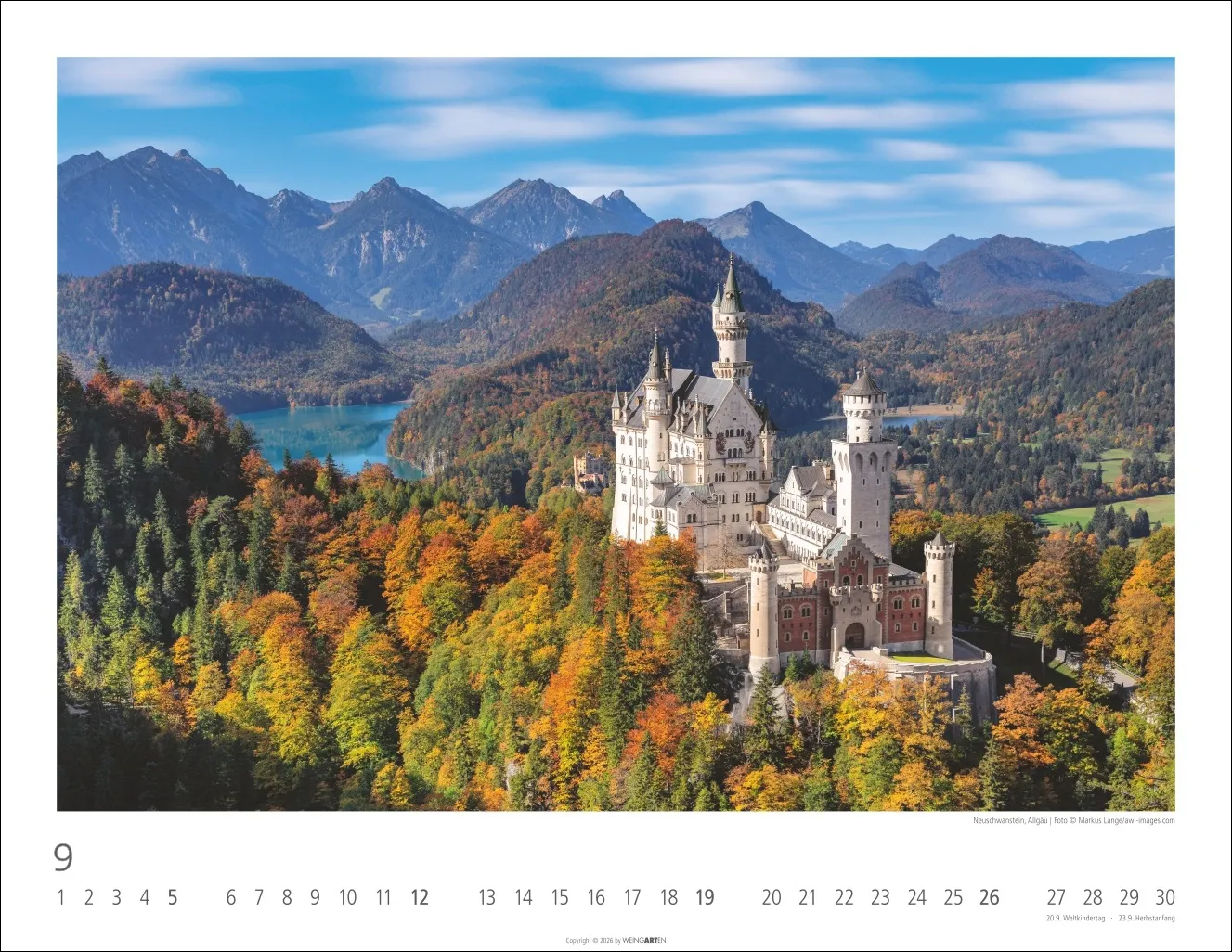 Bayern Wandkalender 2027 – Bild 10