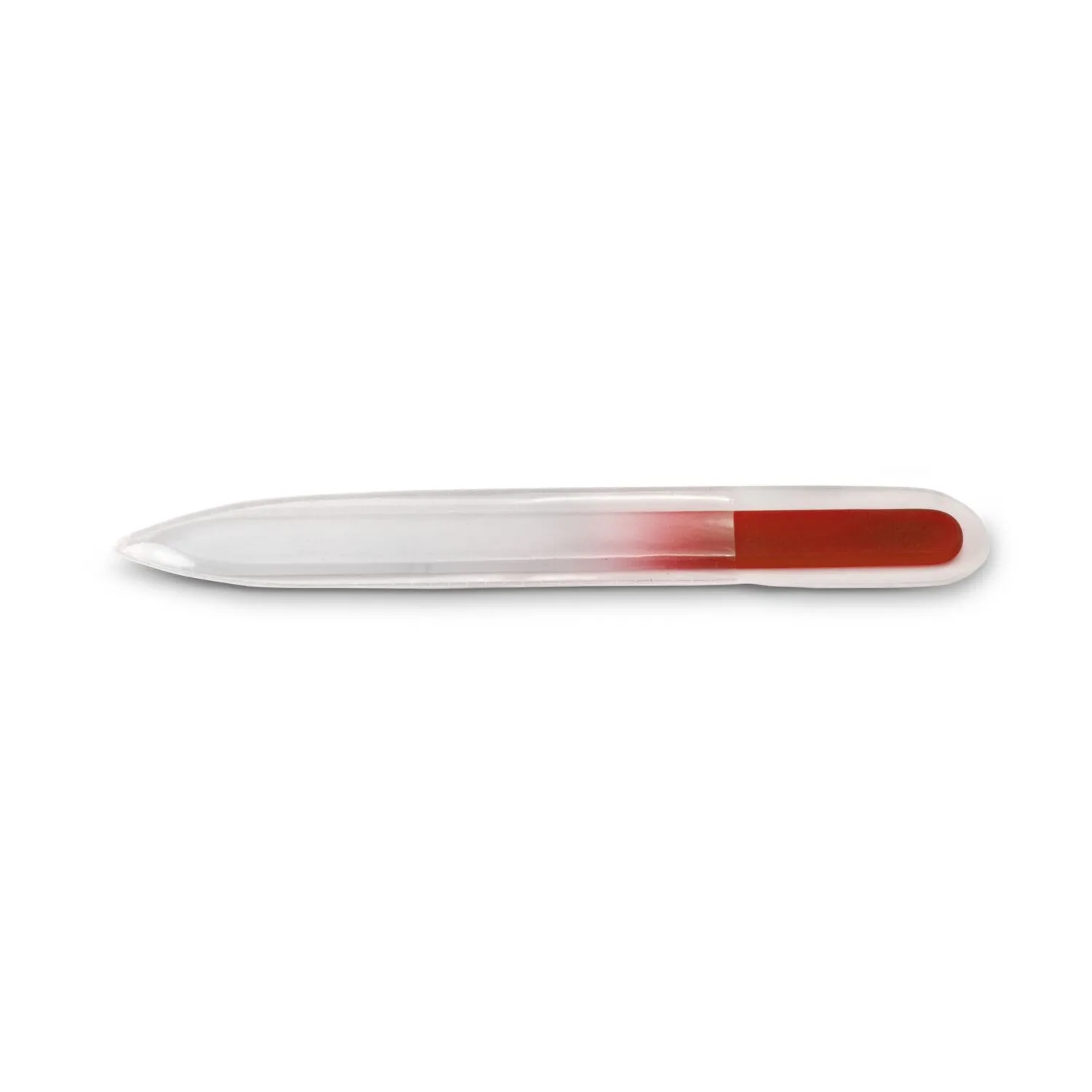 Premium-Glasnagelfeile, geätzt, rot – Bild 2