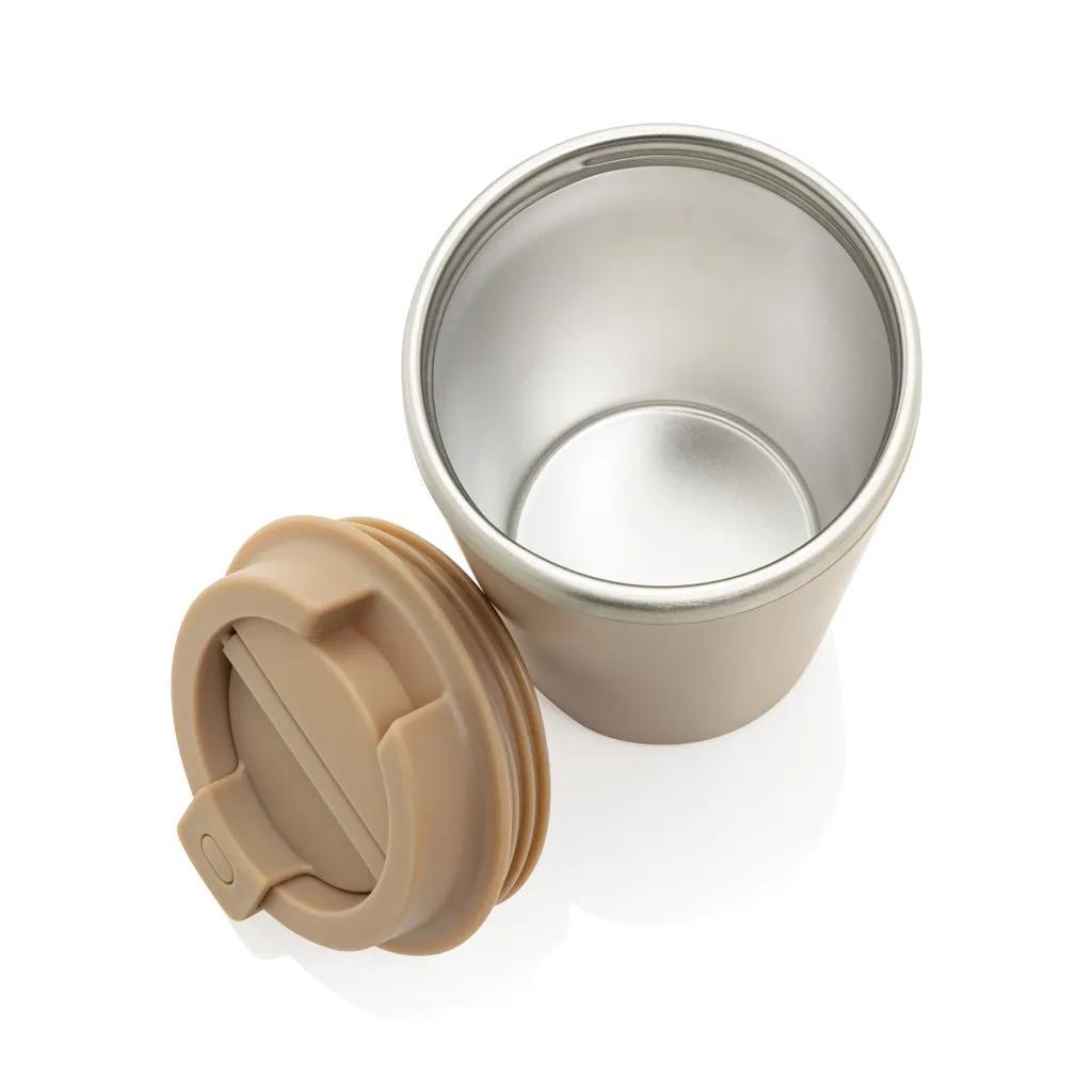 Java 350ml RCS recycelter doppelwandiger Becher, greige – Bild 6