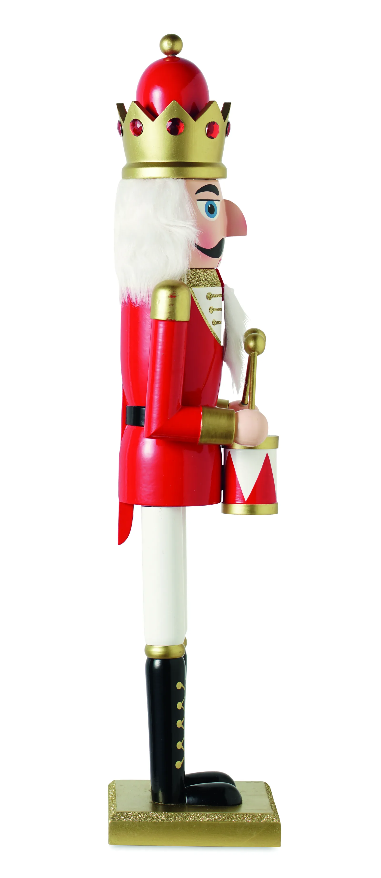 SUPER JOLY Große Nussknacker-Figur, Rot – Bild 4
