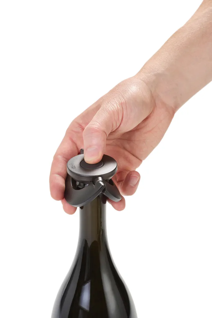 AdHoc Gusto Champagner-Verschluss, schwarz – Bild 11