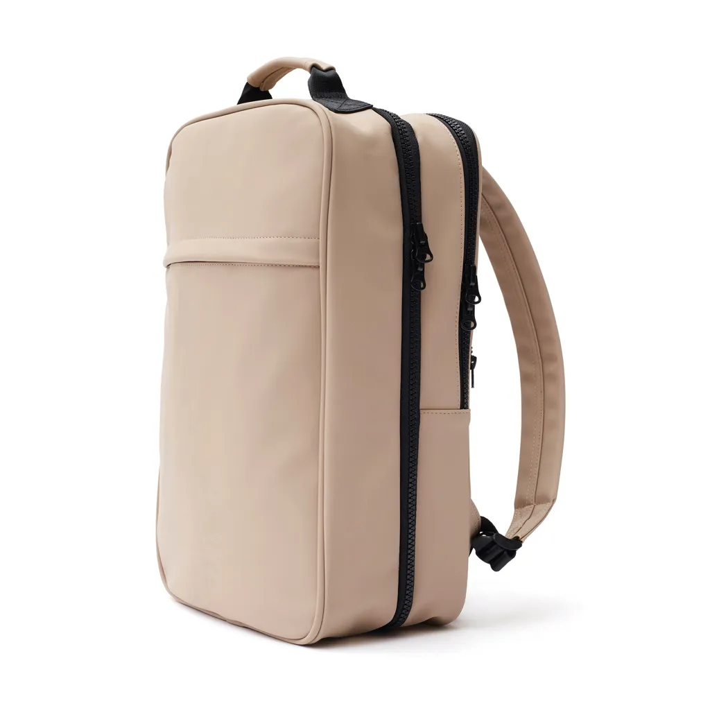 VINGA Baltimore TCS Travel Rucksack, greige – Bild 3
