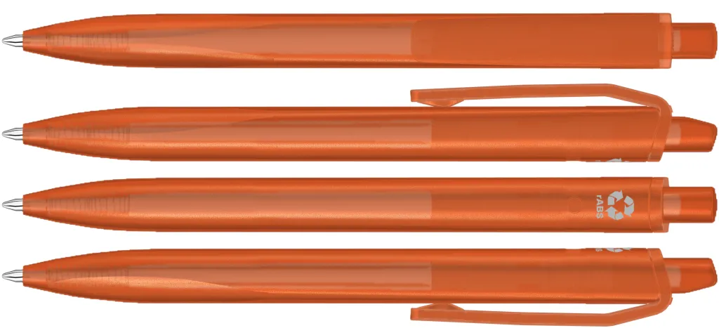 ALIGN frozen RECY Druckkugelschreiber orange, orange – Bild 2