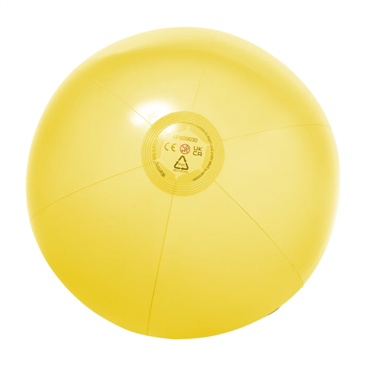 RPVC Strandball (ø40 cm) Patong, gelb – Bild 2