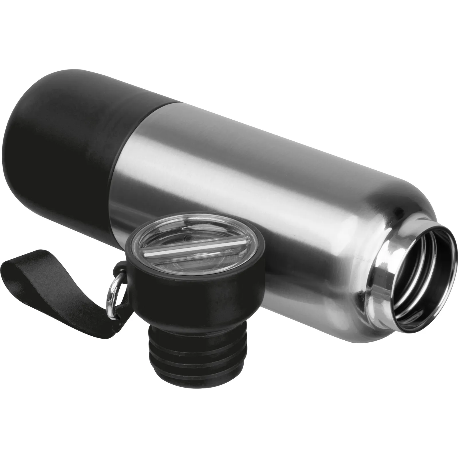 Vakuum Isolierflasche New Haven, schwarz – Bild 3