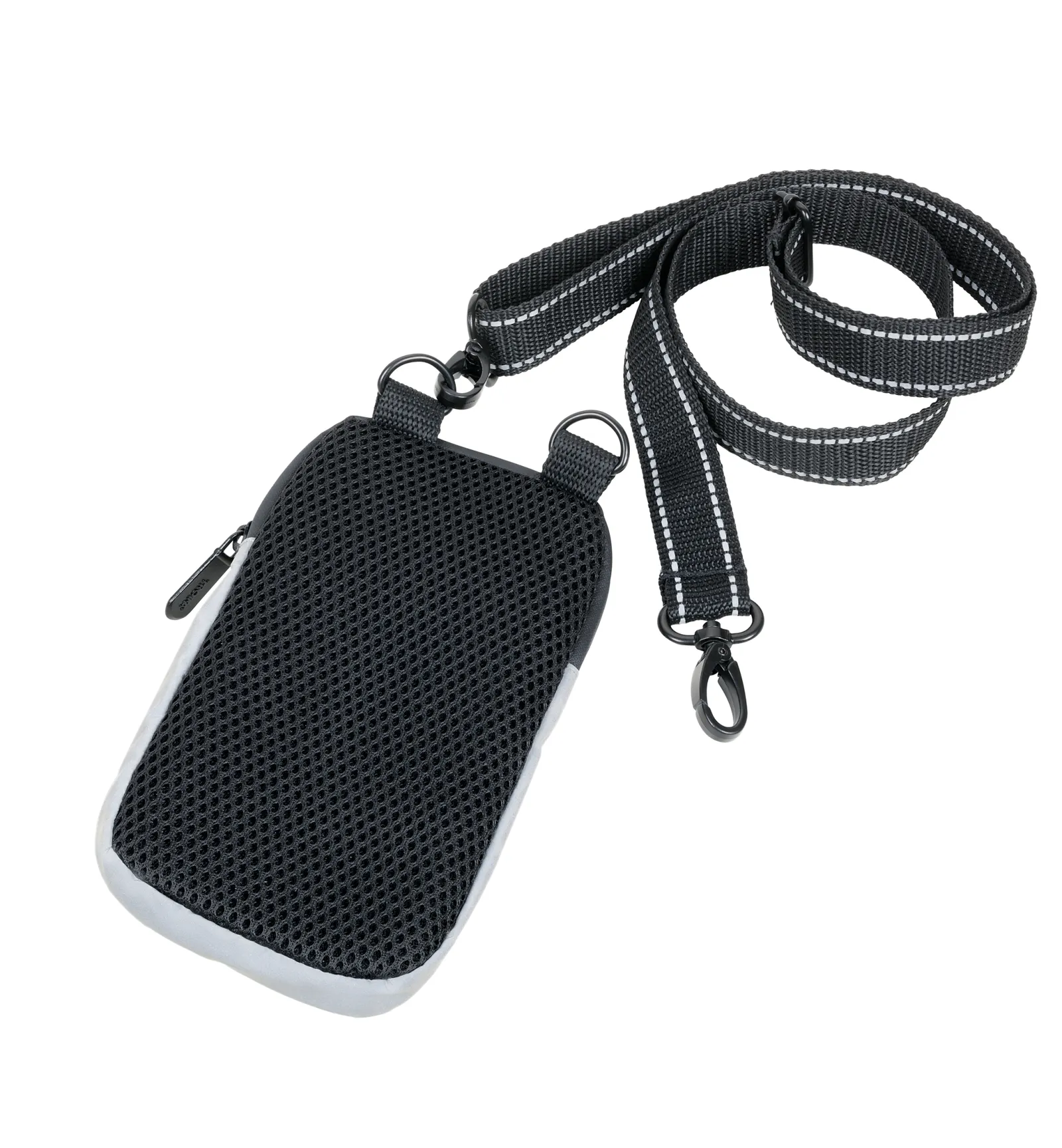 Handy Umhängetasche REFLACTIVE SMARTBAG, grau/schwarz – Bild 3