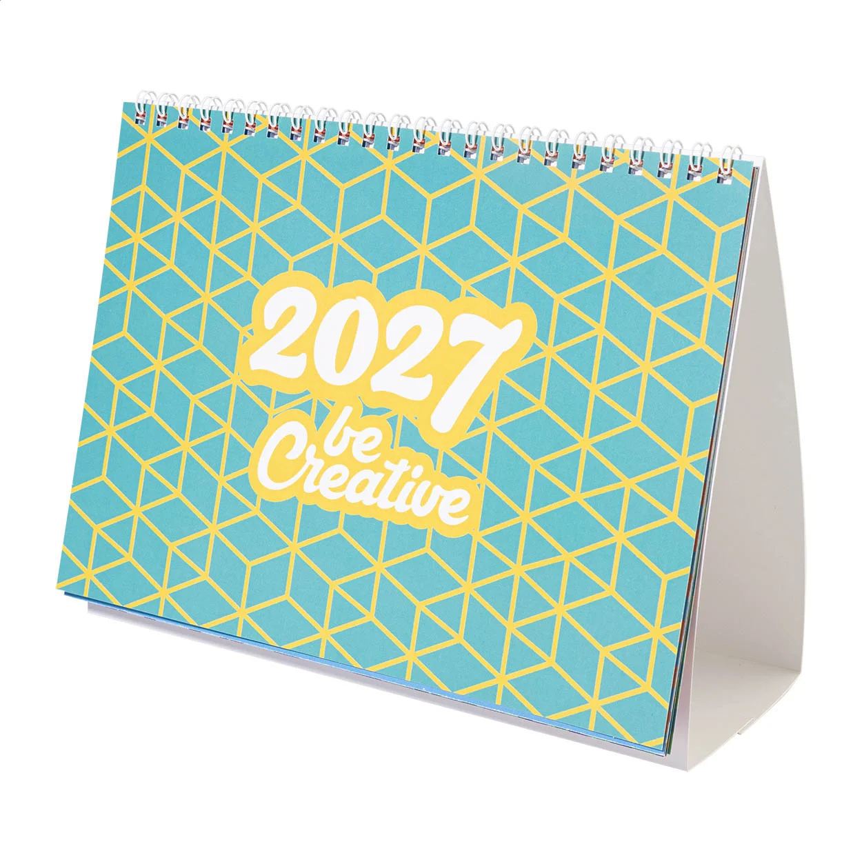 Individueller Tischkalender CreaDate Desk, weiß – Bild 3
