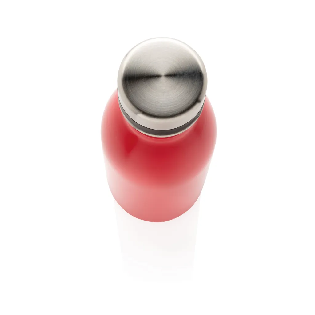 Deluxe Wasserflasche aus RCS recyceltem Stainless-Steel, rot – Bild 3