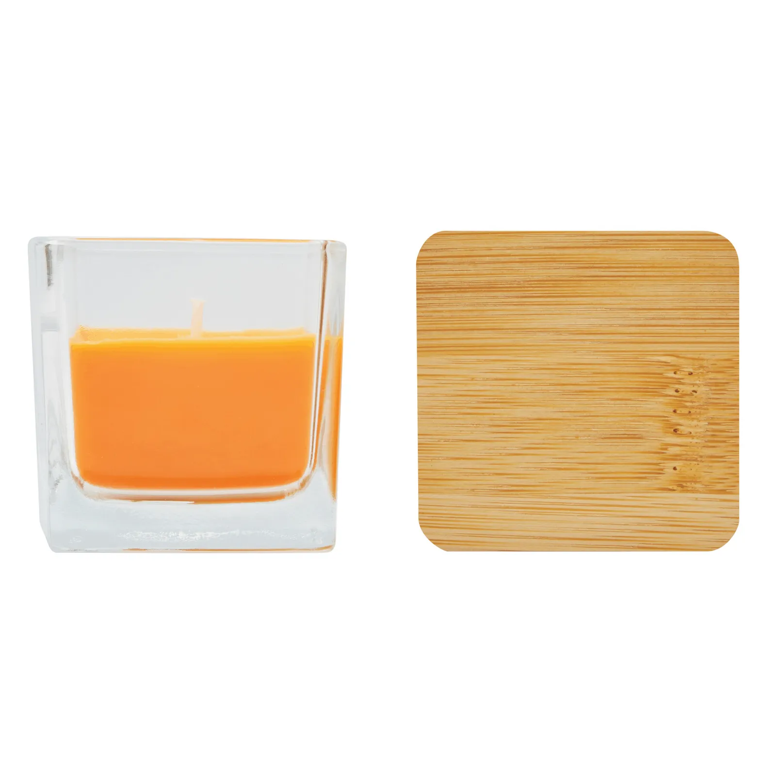 VANILLA GLOW - Duftkerze GLOW, orange – Bild 4