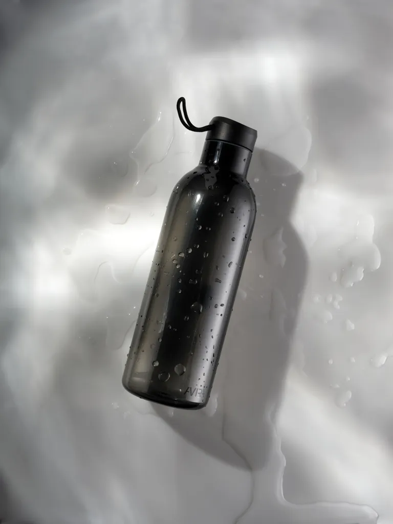 Avira Atik RCS recycelte PET-Flasche 1L, schwarz – Bild 7