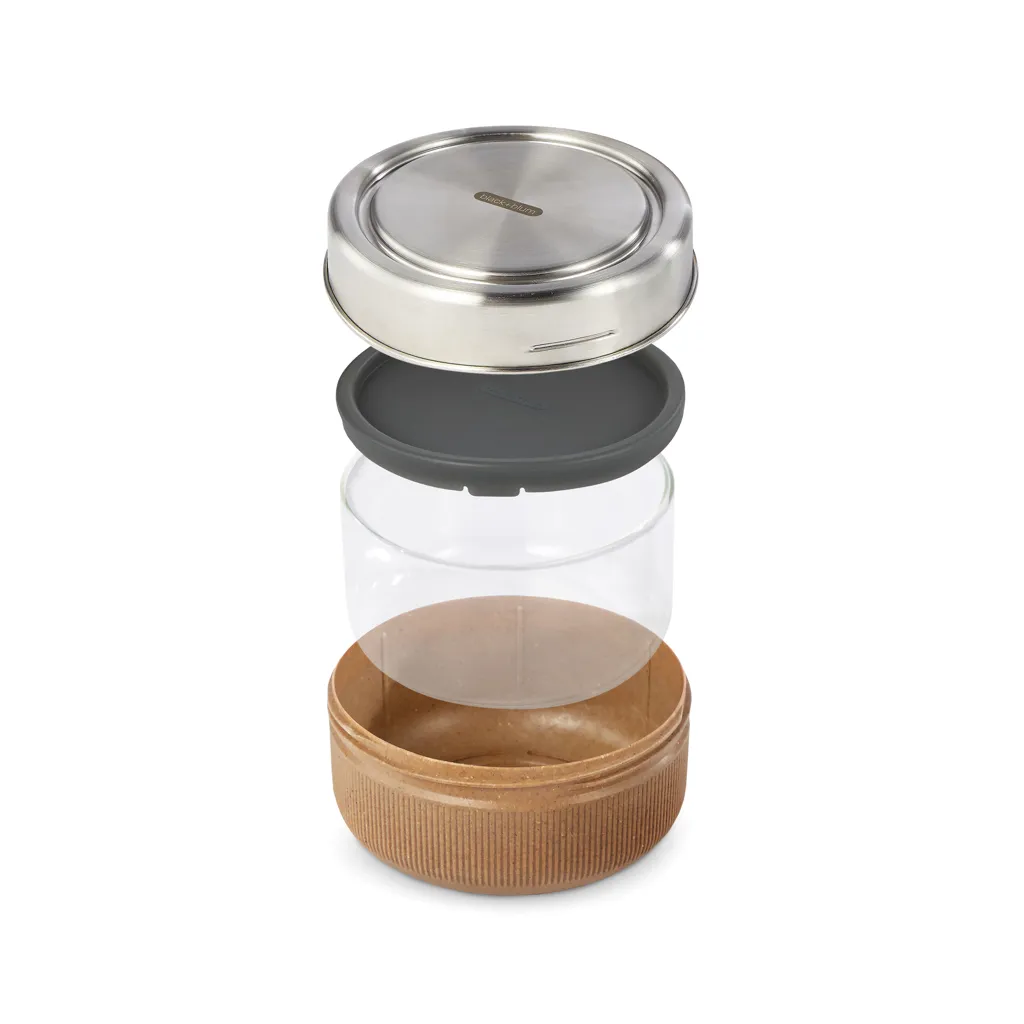 Black+Blum Glass Lunch Bowl 750ml, braun – Bild 7