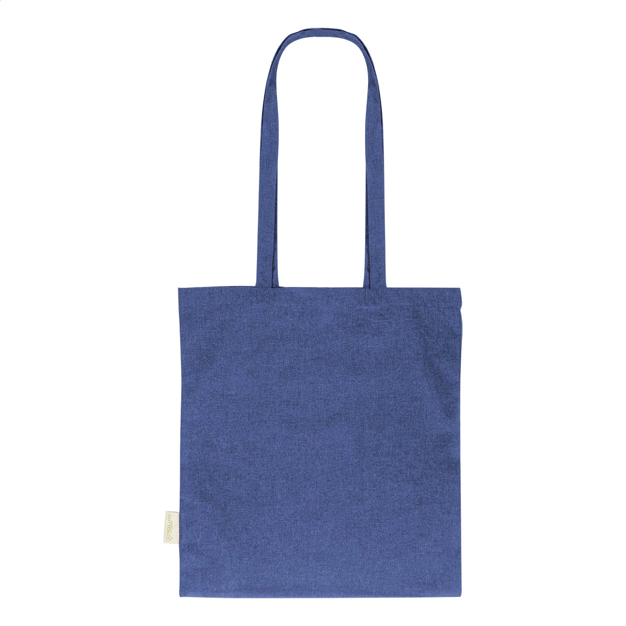 Einkaufstasche Totepex Hue aus recycelter Baumwolle, blau – Bild 3