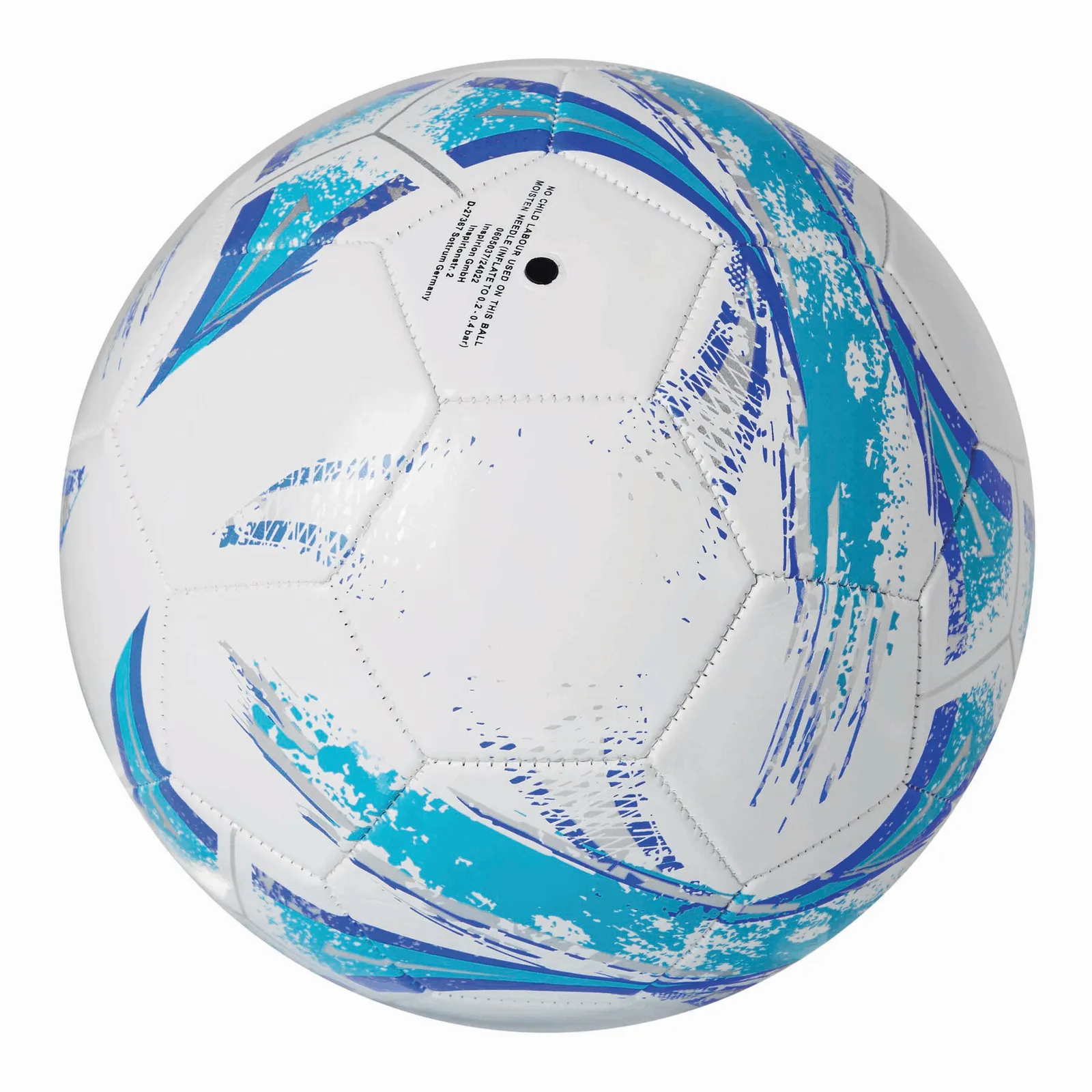 KICK AROUND - Fußball, blau, weiß – Bild 5