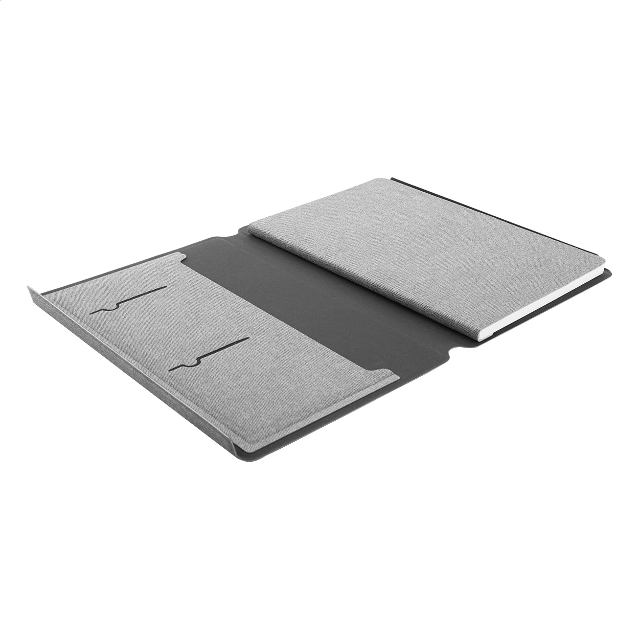 Dokumentenmappe Mappu A5 aus RPU, grau – Bild 10