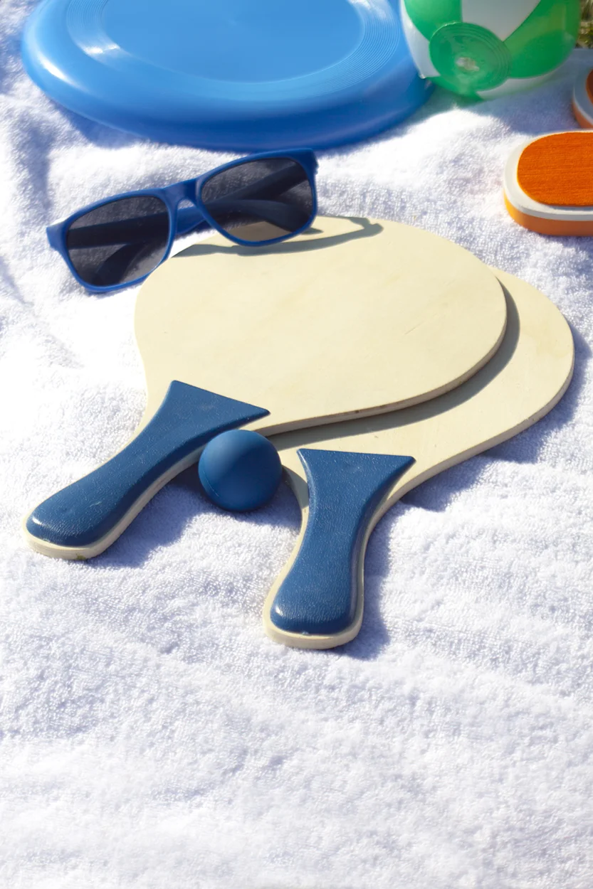 Strandtennis Mistra, blau, natur – Bild 3