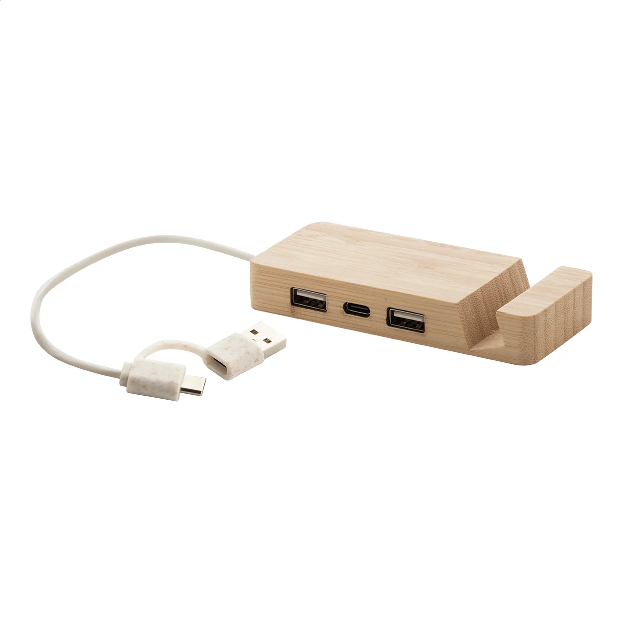 USB Hub Mobaru, natur – Bild 3