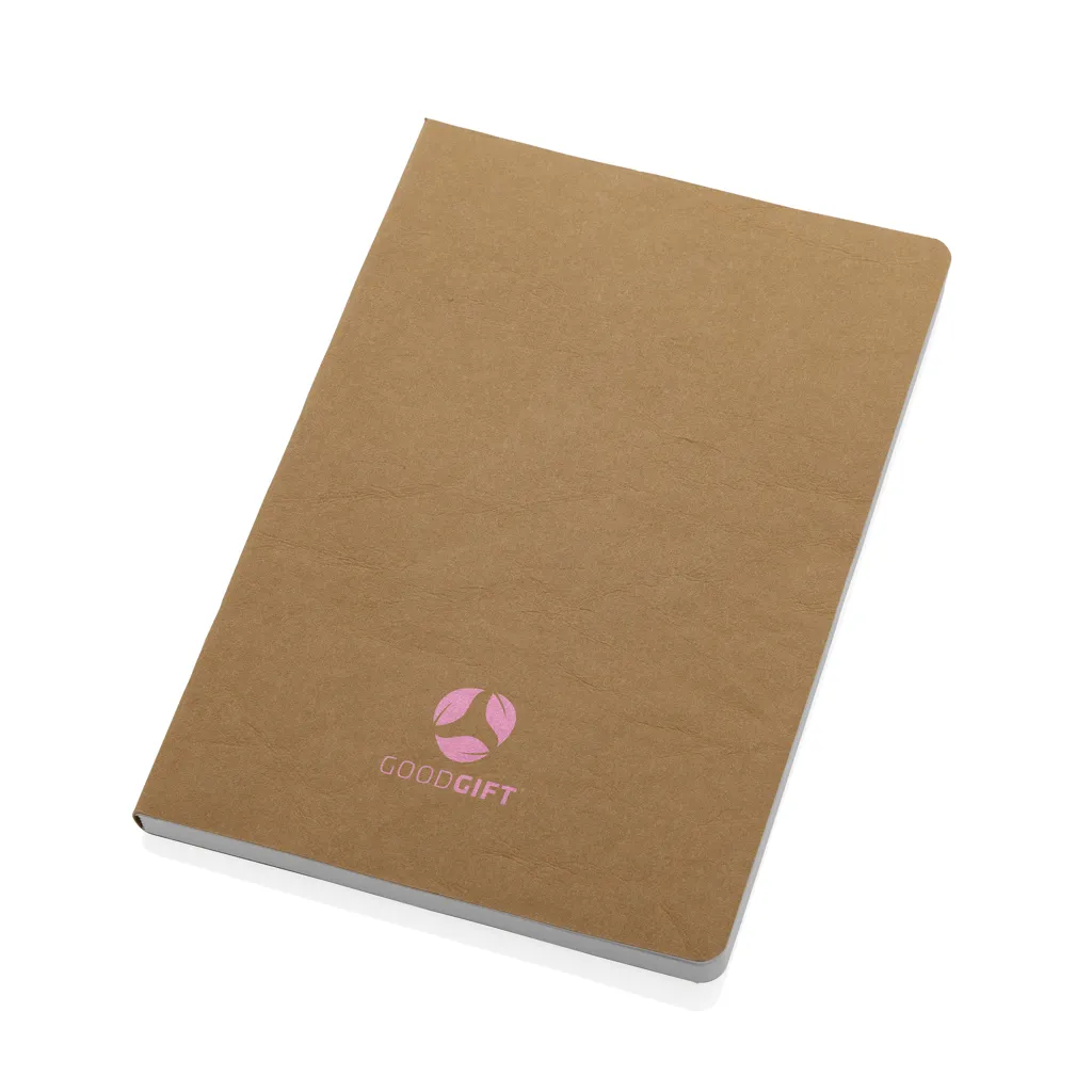 Salton Luxus Kraftpapier Notizbuch A5, braun – Bild 5