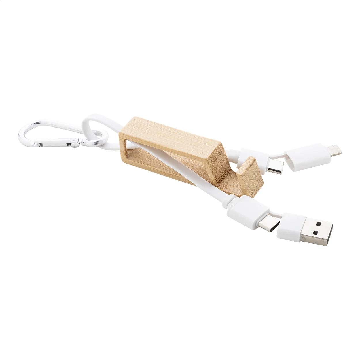 USB-Ladekabel Boppy, weiß, natur – Bild 2