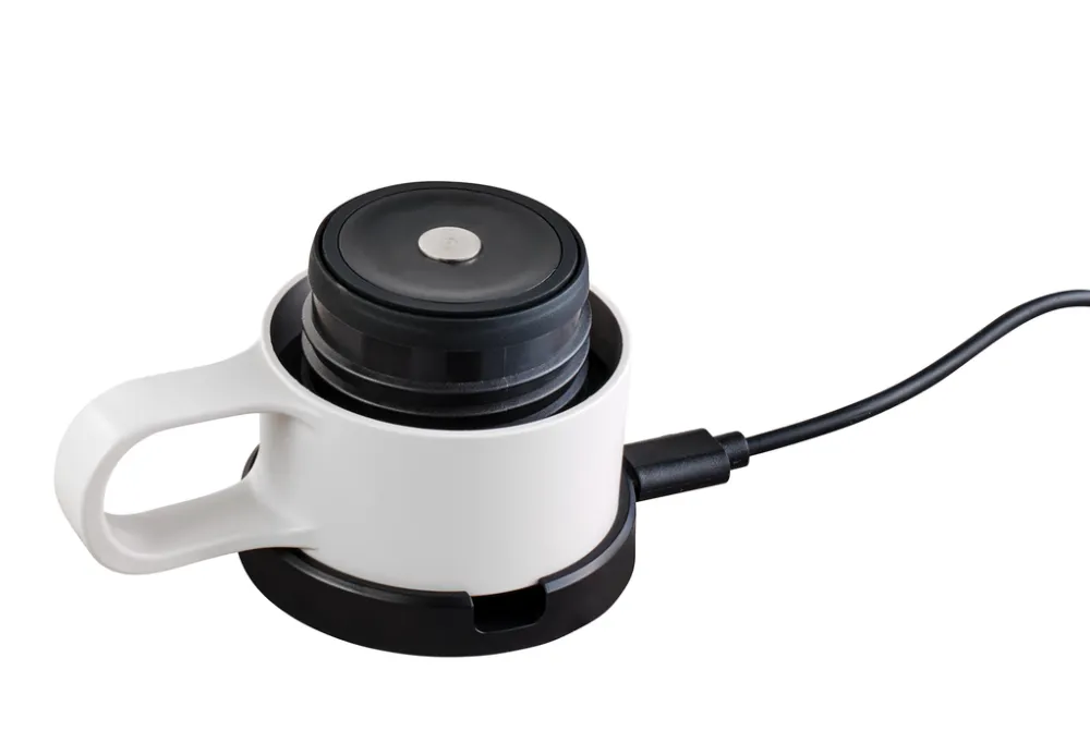 Smarte Thermoflasche HYDRATION COACH weiß, weiß – Bild 5
