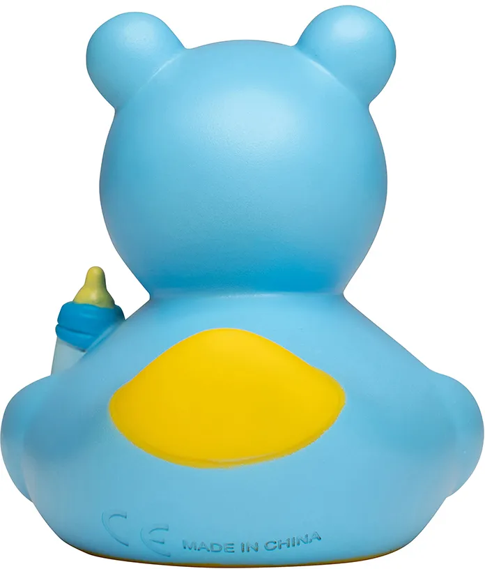 Quietsche-Ente Baby, hellblau – Bild 4