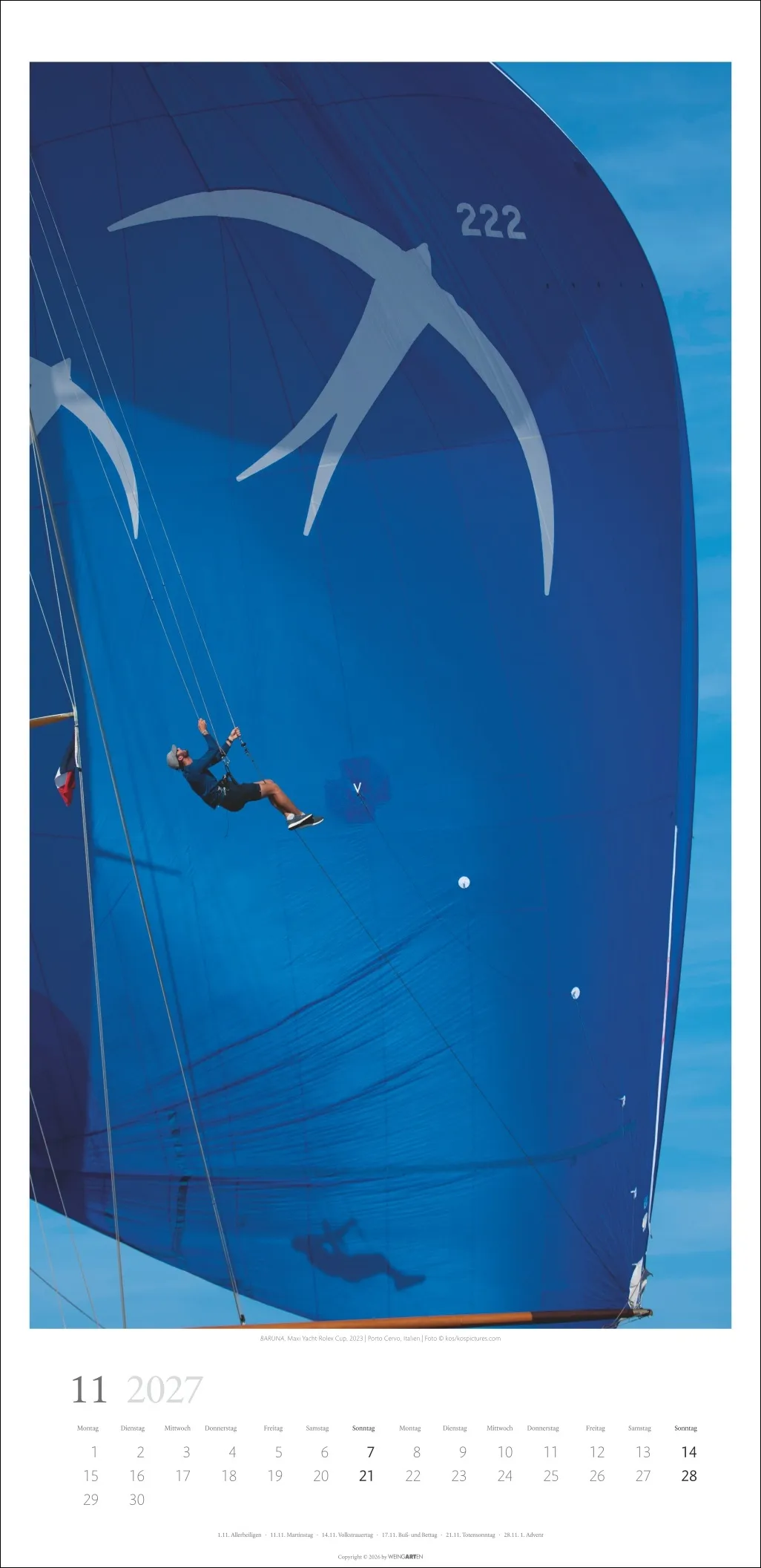 Under Sail Wandkalender 2027 – Bild 12
