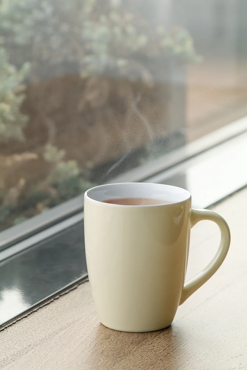 Becher Gaia, natur, weiß – Bild 3