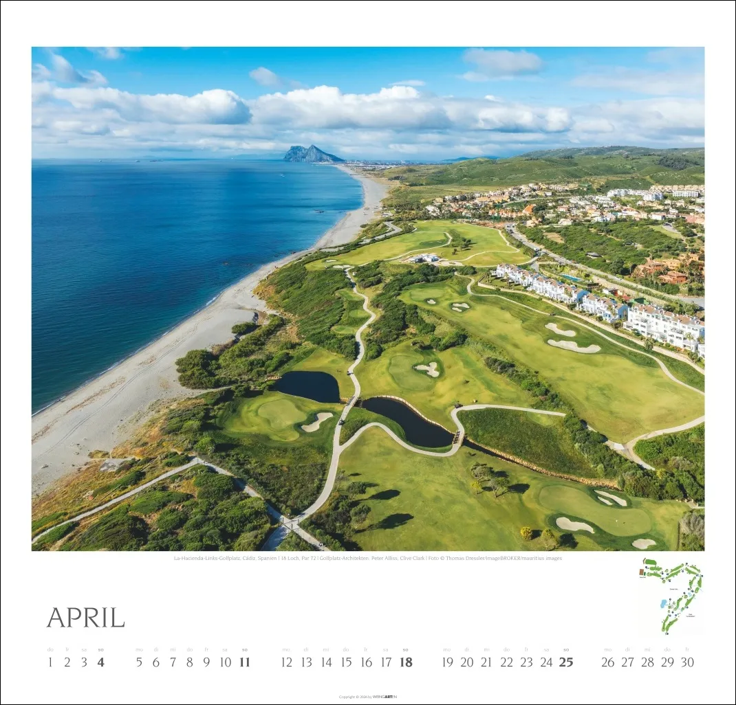 Golf Wandkalender 2027 – Bild 5