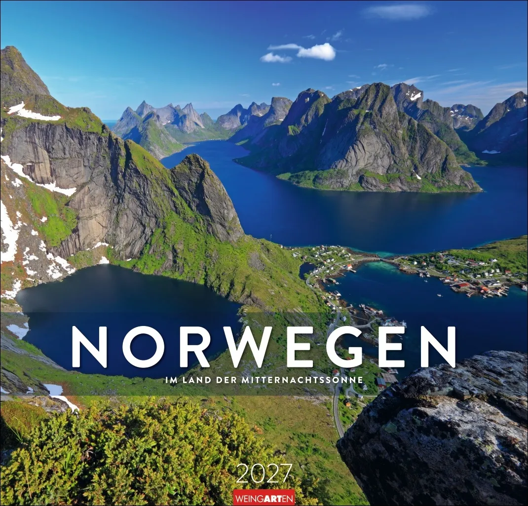 Norwegen Wandkalender 2027