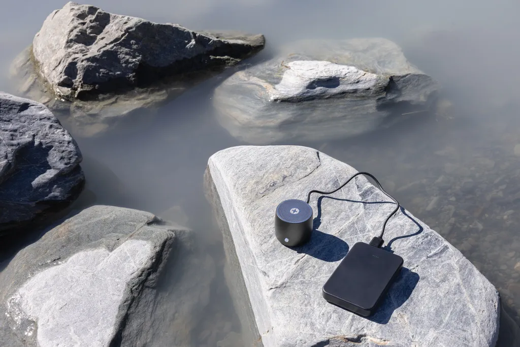 Boostcore 5.000mAh Powerbank aus RCS rec. Kunststoff, schwarz – Bild 9