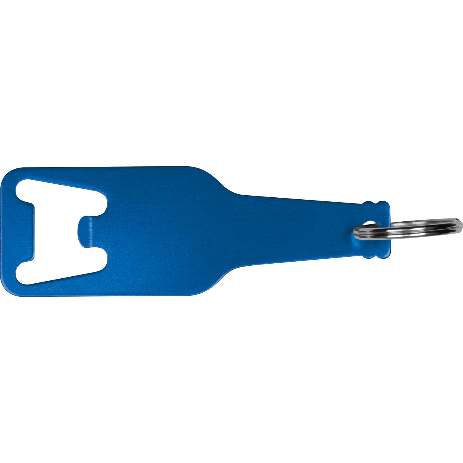 Flaschenöffner aus recyceltem Aluminium Malmö, blau – Bild 3