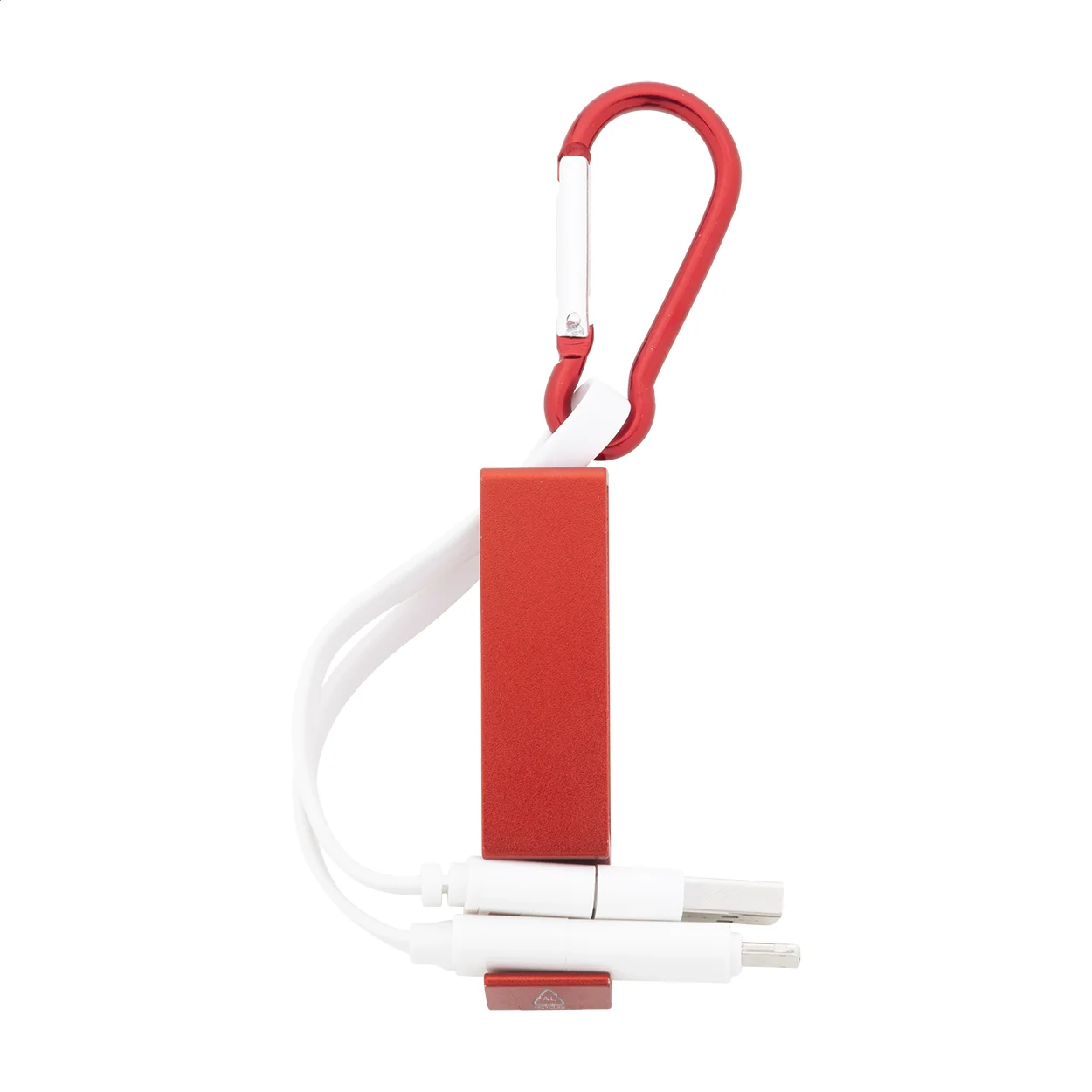 USB-Ladekabel Cappy, rot – Bild 5