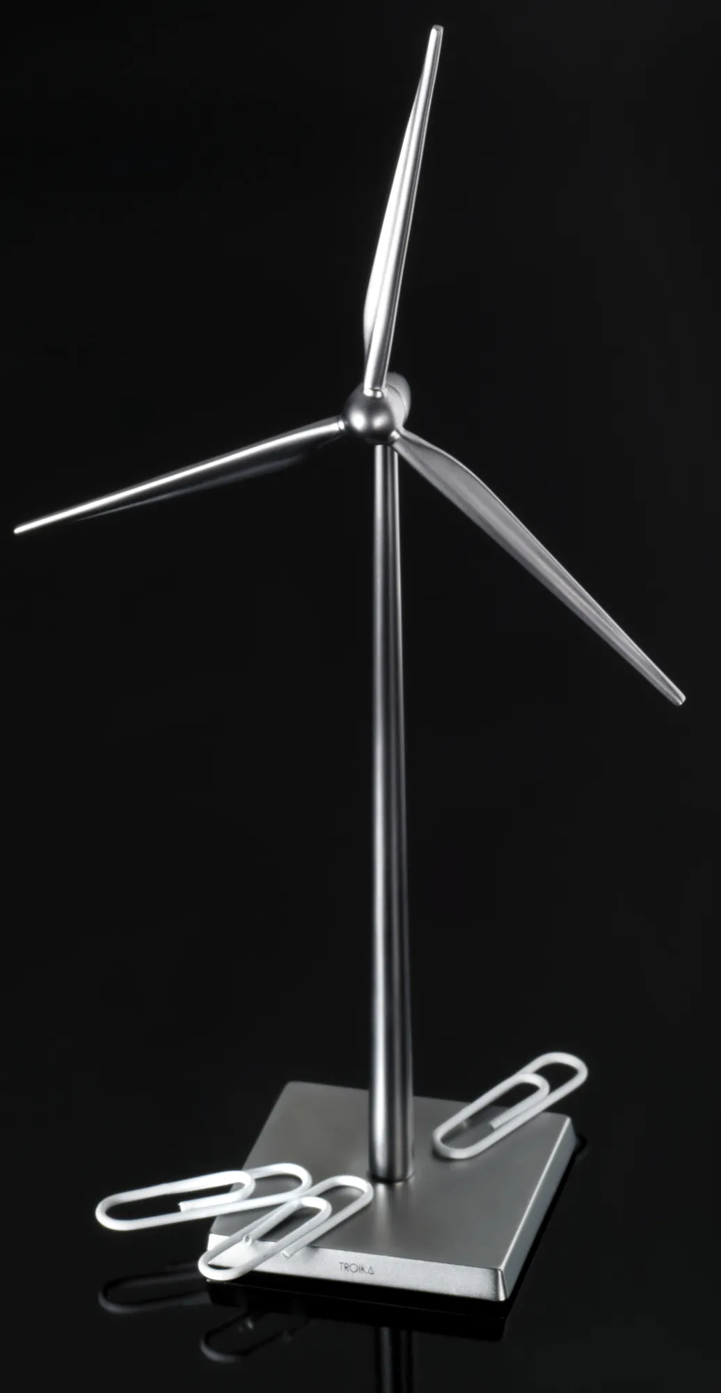 Büroklammernhalter FRESH WIND, silberfarben – Bild 2