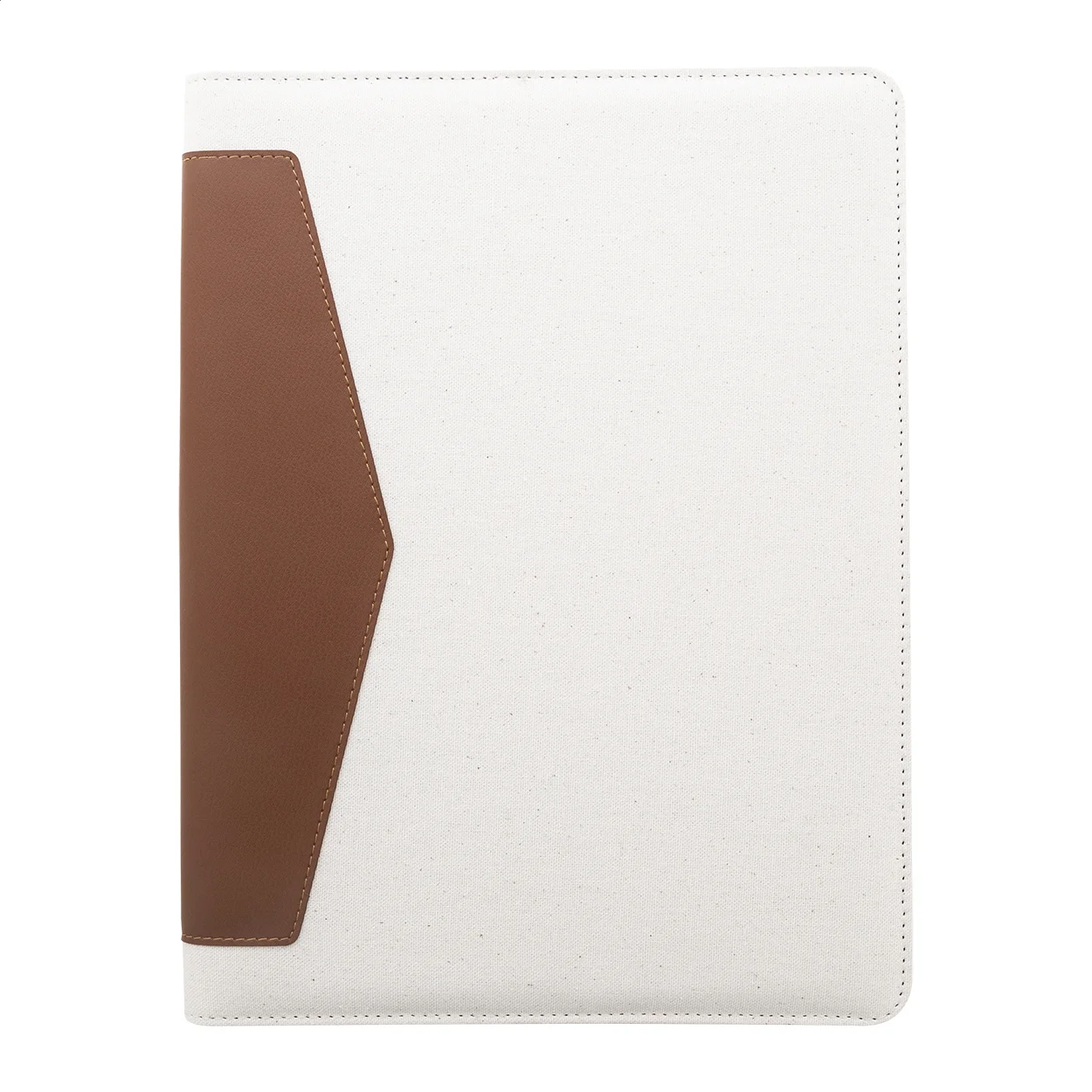 Dokumentenmappe Carbasa A4 aus recyceltem Canvas, natur – Bild 4