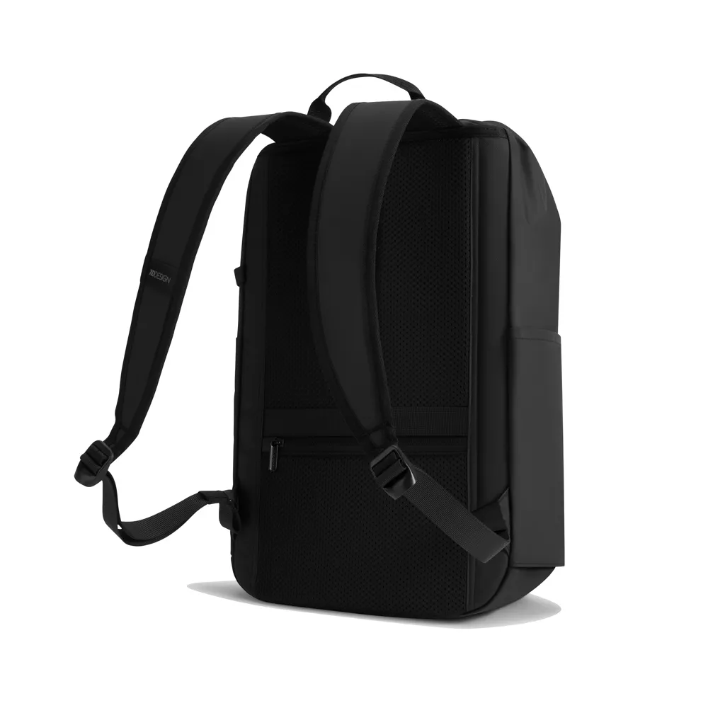 Urban wasserabweisender Anti-Diebstahl Rucksack, schwarz – Bild 5