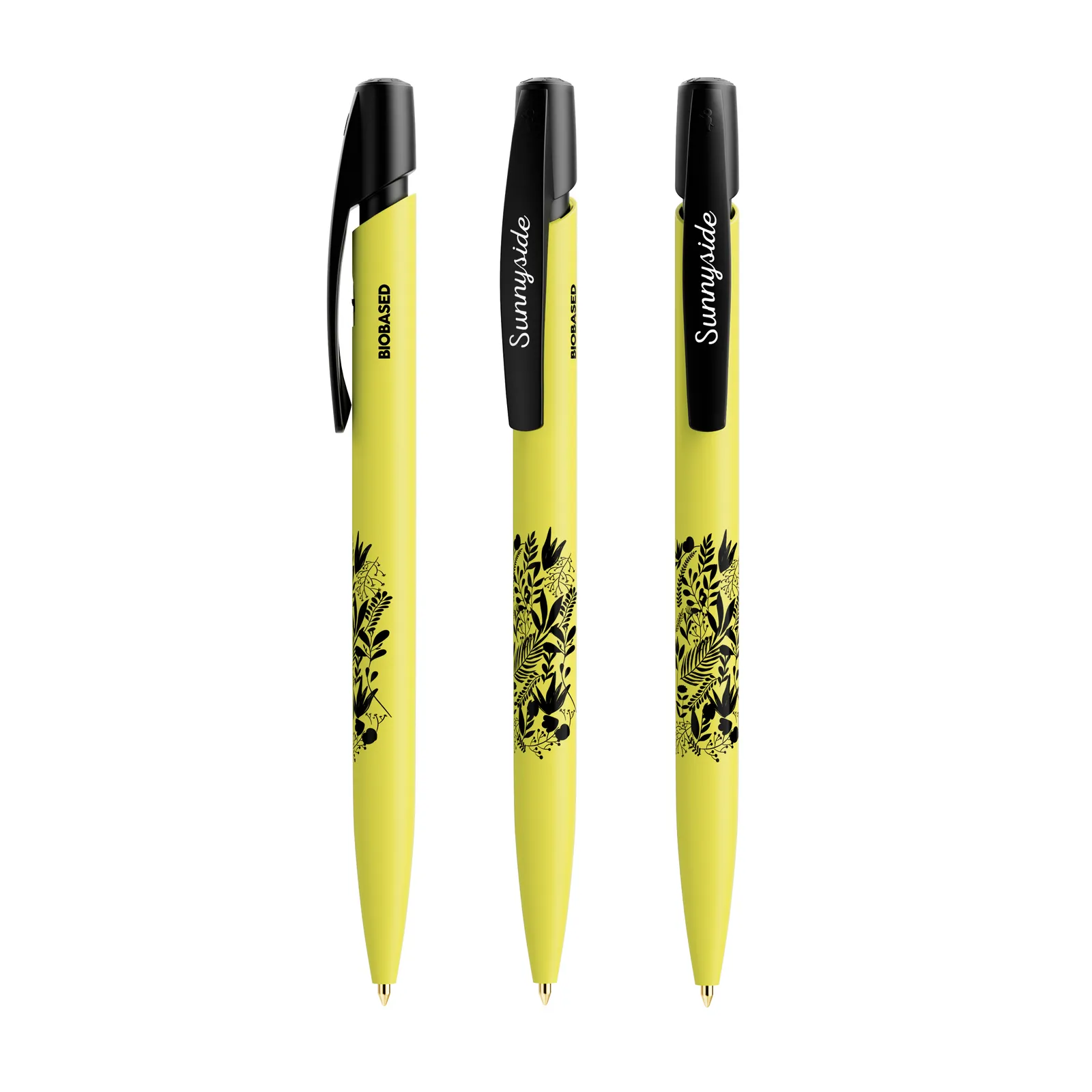 BIC® Media Clic BIO Based Kugelschreiber, Gelb – Bild 2