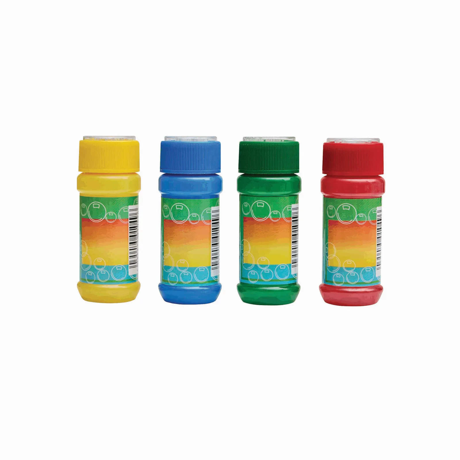 AIR BUBBLE - Seifenblasen, 4 sortierte Farben, Preis pro Stück blau, gelb, grün, rot, blau, gelb – Bild 3