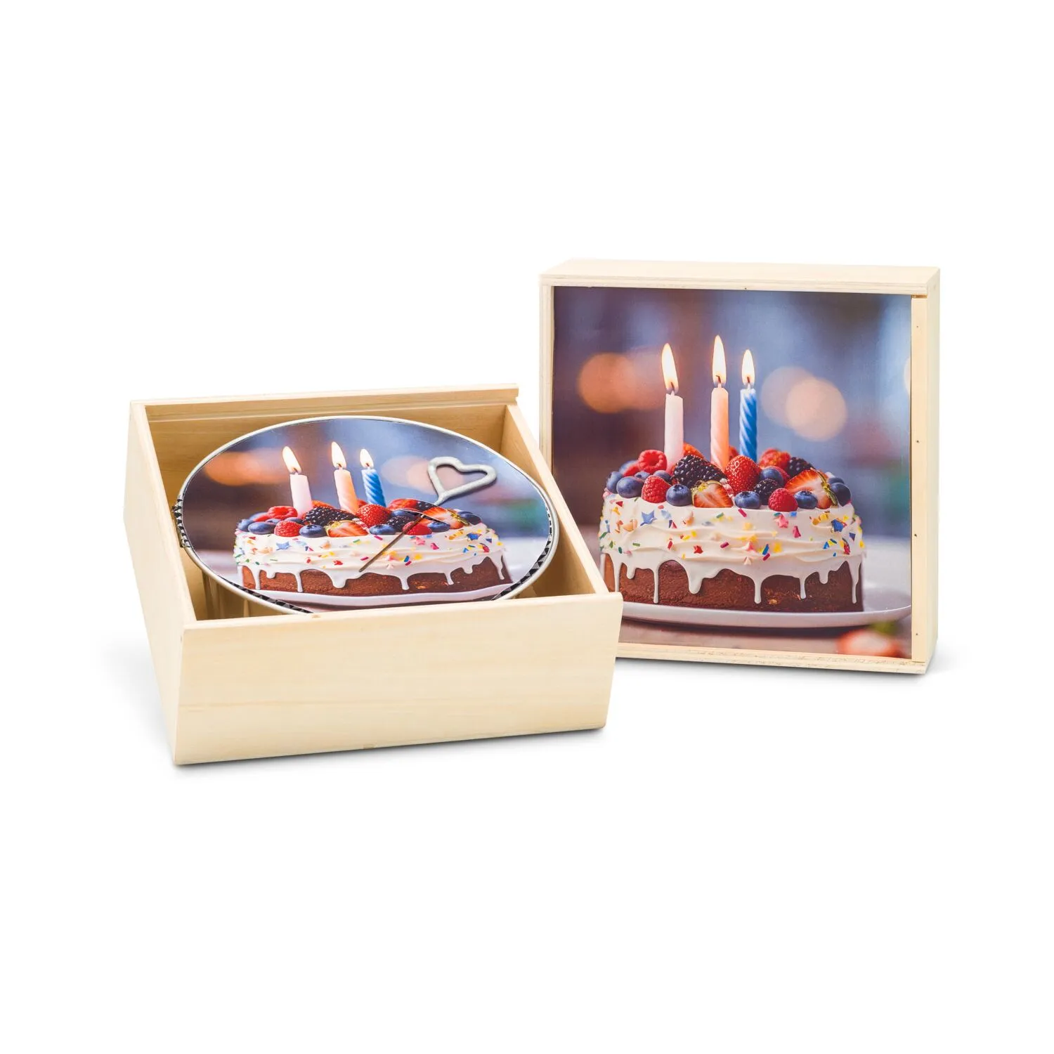 Geschenkset / Präsenteset: Feierkuchen, braun – Bild 3