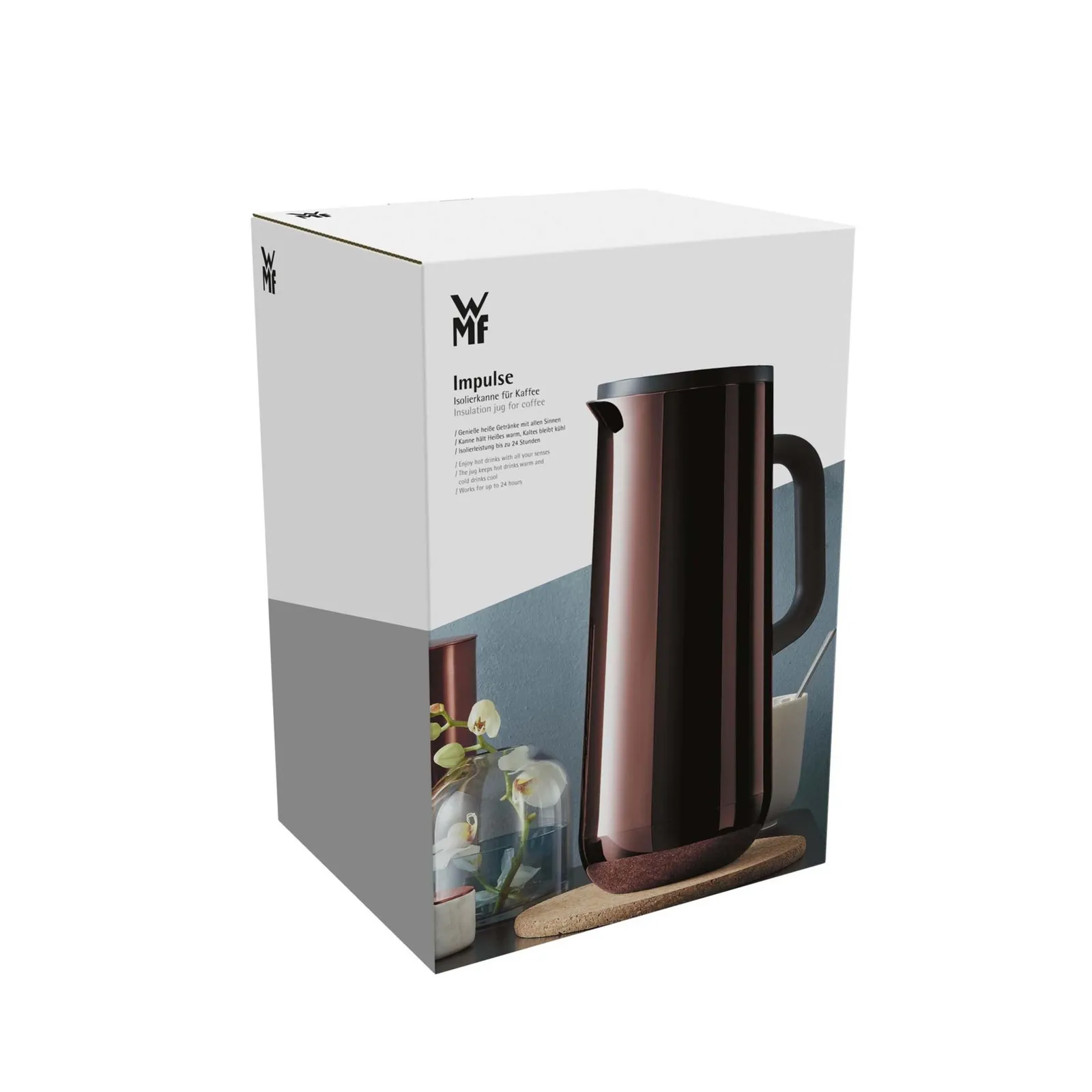 WMF Impulse Isolierkanne für Kaffee 1.0l, Vintage Kupfer – Bild 2