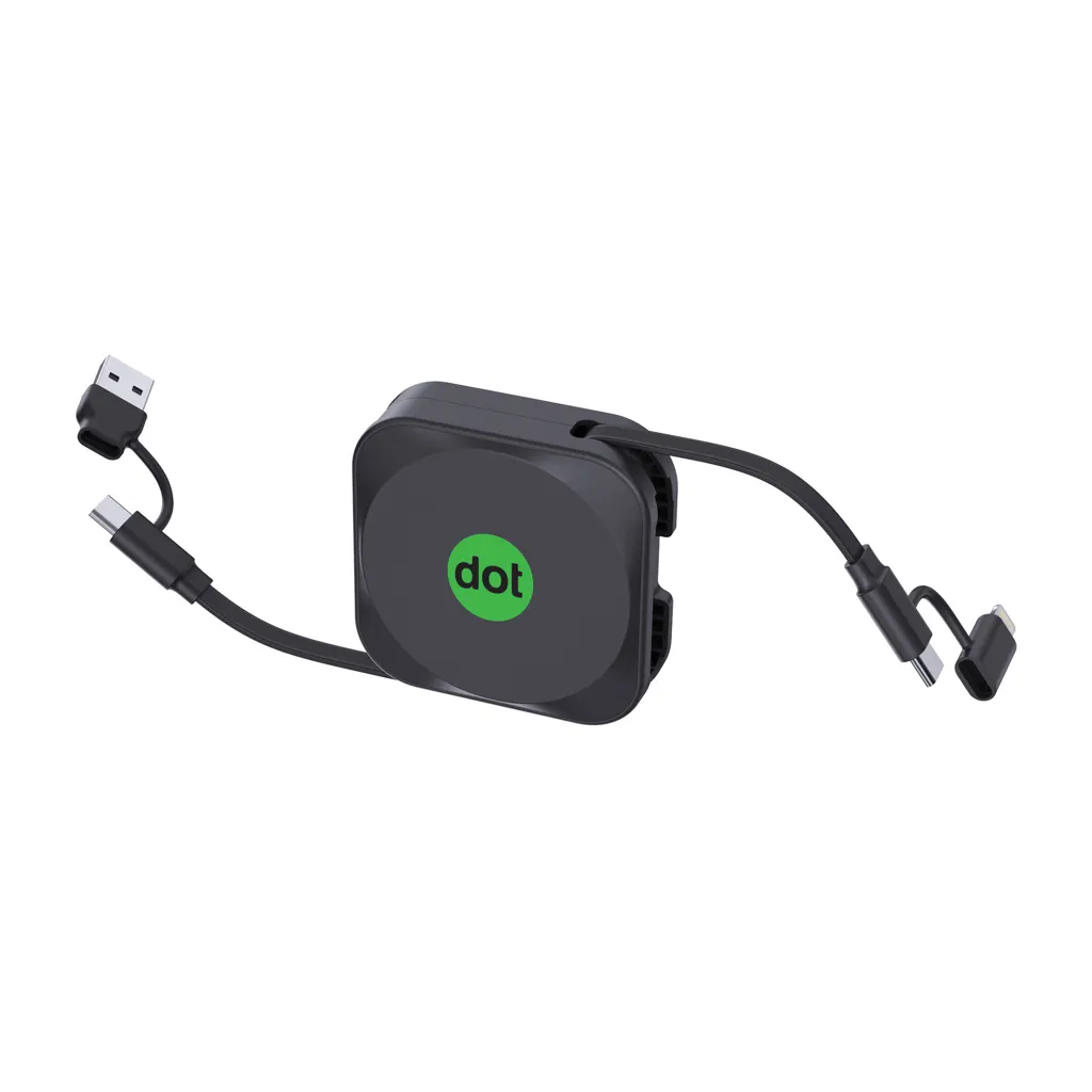 Urban Vitamin San Jose 100W-Halter mit einziehbarem Kabel, schwarz – Bild 10